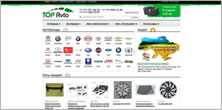 Топ-Авто - интернет-магазин автоаксессуаров