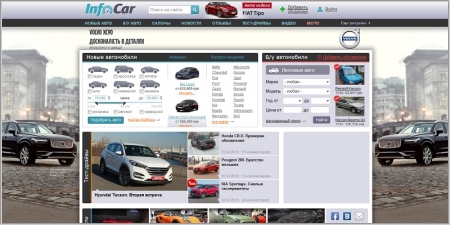 InfoCar.ua - крупнейший автомобильный портал