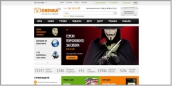 Grenka.ua - интернет магазин игр, книг и подарков
